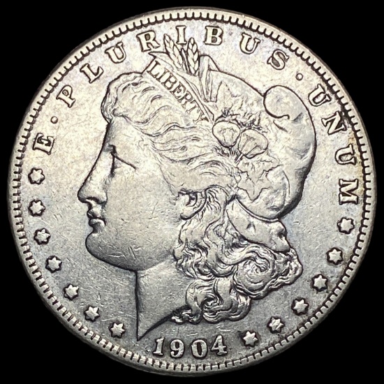 1904-S Morgan Silver Dollar NEARLY UNCIRCULATED