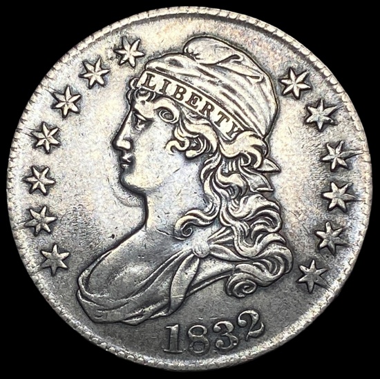 1832 Capped Bust Half Dollar CLOSELY UNCIRCULATED