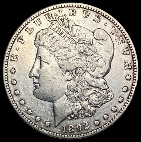 1892-S Morgan Silver Dollar CLOSELY UNCIRCULATED