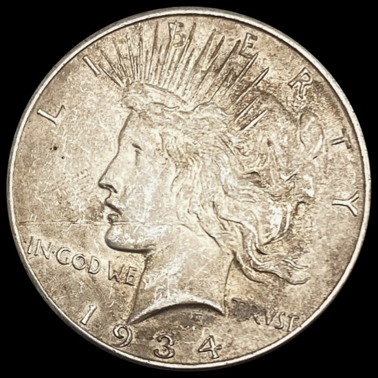 1934 Peace Dollar UNCIRCULATED UNCIRCULATED