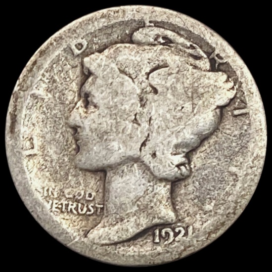 1921 Mercury Dime NICELY CIRCULATED NICELY CIRCUL