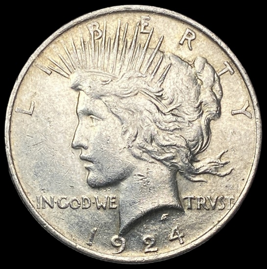1924 Peace Dollar CLOSELY UNCIRCULATED