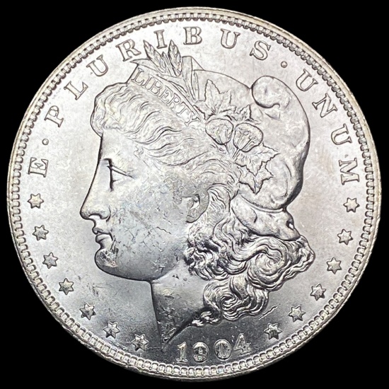 1904-O Morgan Silver Dollar GEM BU