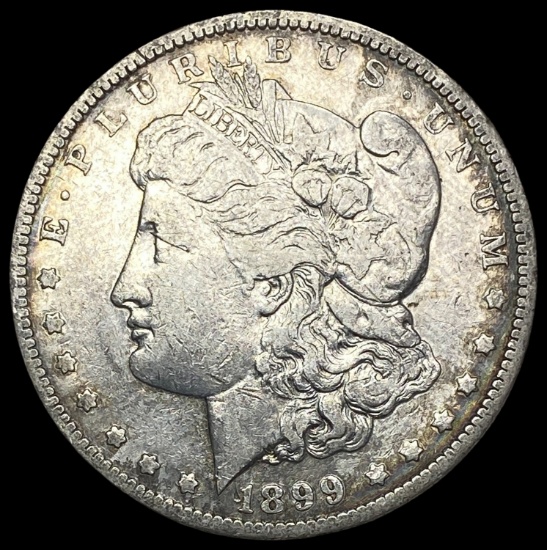 1899 Morgan Silver Dollar NEARLY UNCIRCULATED