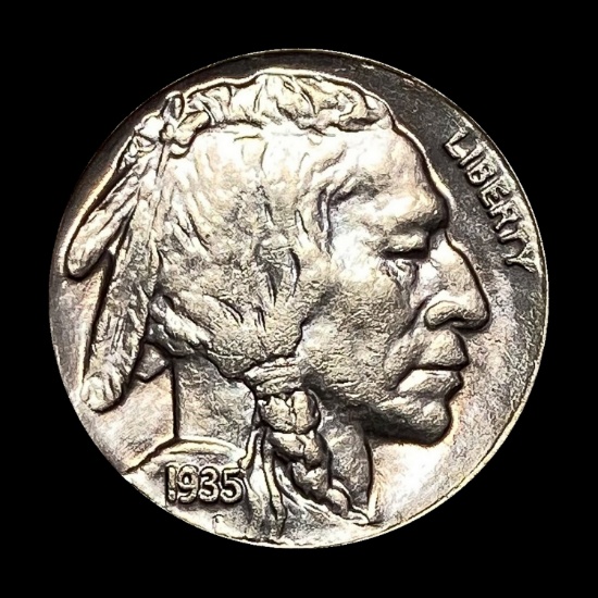 1935-D Buffalo Nickel LIGHTLY CIRCULATED