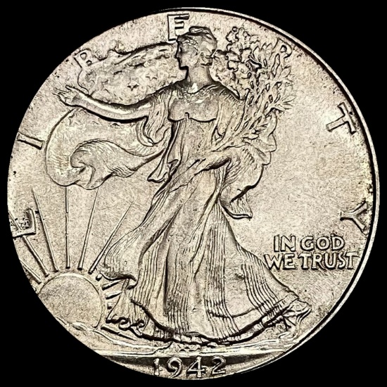 1942 Silver Walking Liberty Half Dollar UNCIRCULATED