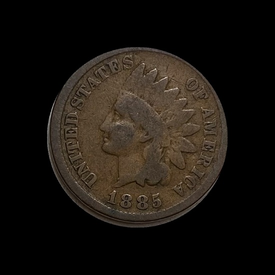 1885 Indian Head Cent NICELY CIRCULATED
