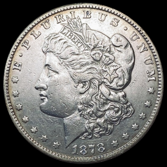 1878-CC Morgan Silver Dollar CLOSELY UNCIRCULATED