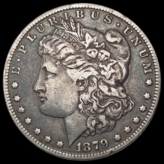 1879-CC Morgan Silver Dollar LIGHTLY CIRCULATED