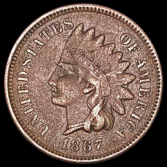 1867 Indian Head Cent CLOSELY UNCIRCULATED