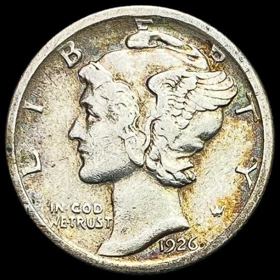 1926-S Mercury Dime LIGHTLY CIRCULATED
