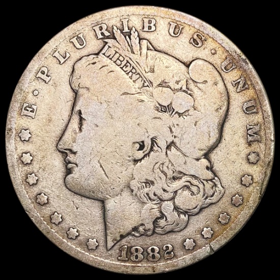 1882-CC Morgan Silver Dollar NICELY CIRCULATED