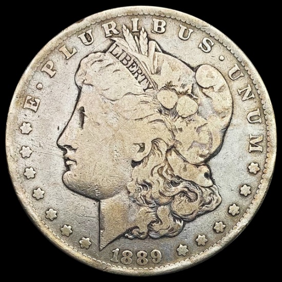 1889-CC Morgan Silver Dollar LIGHTLY CIRCULATED