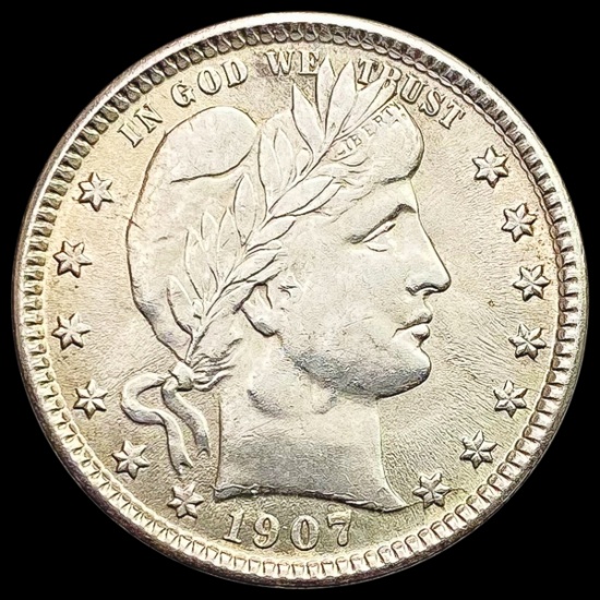 1907-O Barber Quarter UNCIRCULATED