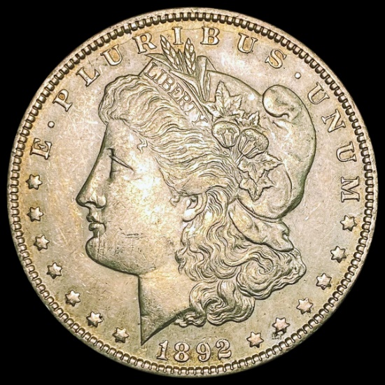 1892 Morgan Silver Dollar CLOSELY UNCIRCULATED