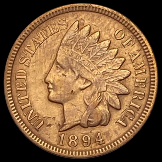 1894 RD Indian Head Cent CLOSELY UNCIRCULATED