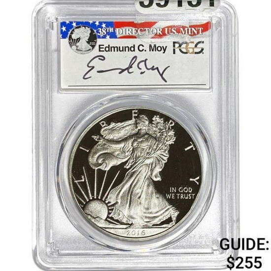 2016-W Silver Eagle PCGS PR70DCAM
