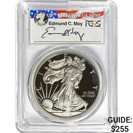 2016-W Silver Eagle PCGS PR70DCAM