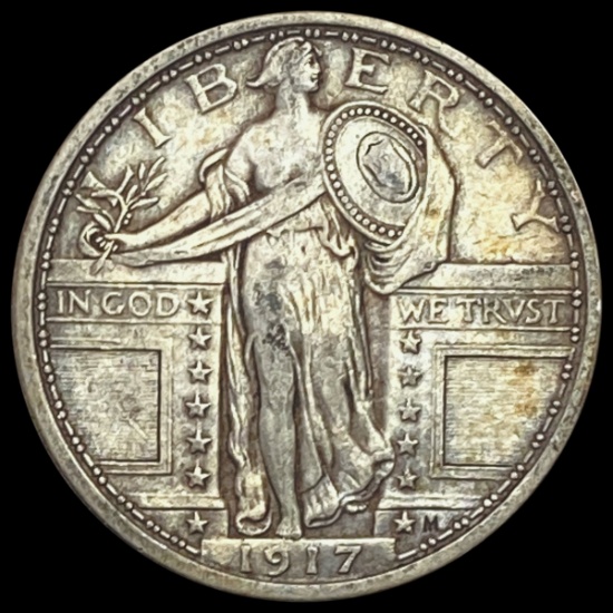 1917 T1 Standing Liberty Quarter CLOSELY UNCIRCULATED