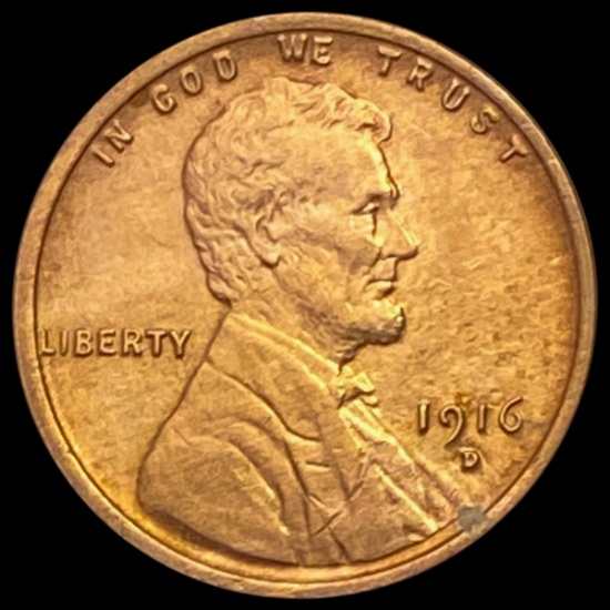 1916-D RD Wheat Cent UNCIRCULATED
