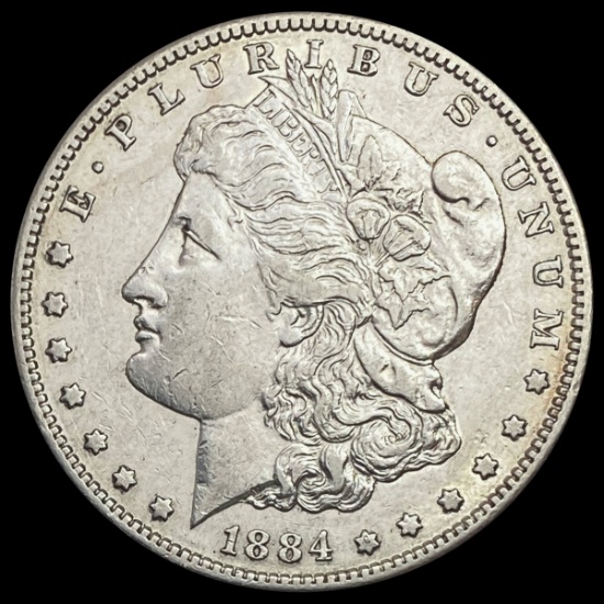 1884-S Morgan Silver Dollar CLOSELY UNCIRCULATED