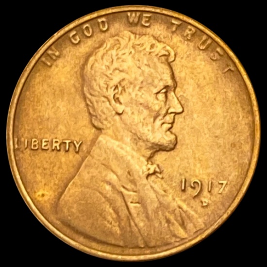 1917-D RD Wheat Cent UNCIRCULATED