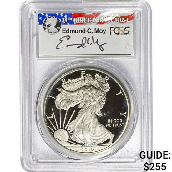 2016-W Silver Eagle PCGS PR70DCAM