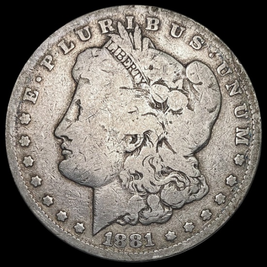 1881-CC Morgan Silver Dollar NICELY CIRCULATED