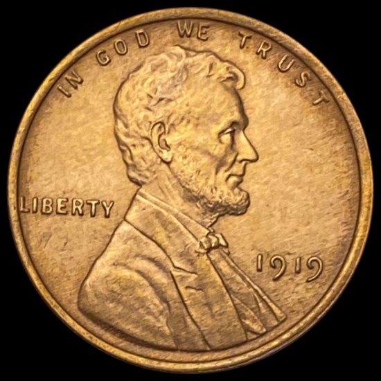 1919 RED Wheat Cent UNCIRCULATED