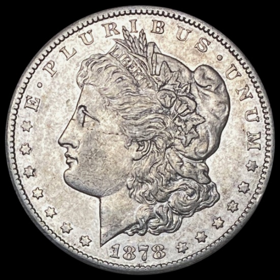 1878-CC Morgan Silver Dollar NEARLY UNCIRCULATED