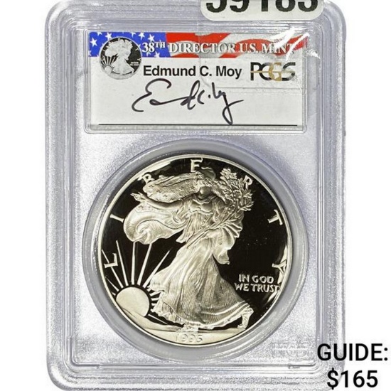 1995 American Silver Eagle PCGS PR69DCAM