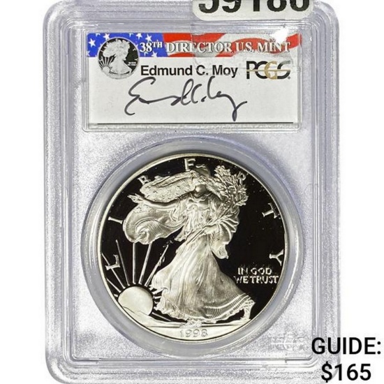 1998 $1 Silver Eagle PCGS PR69DCAM