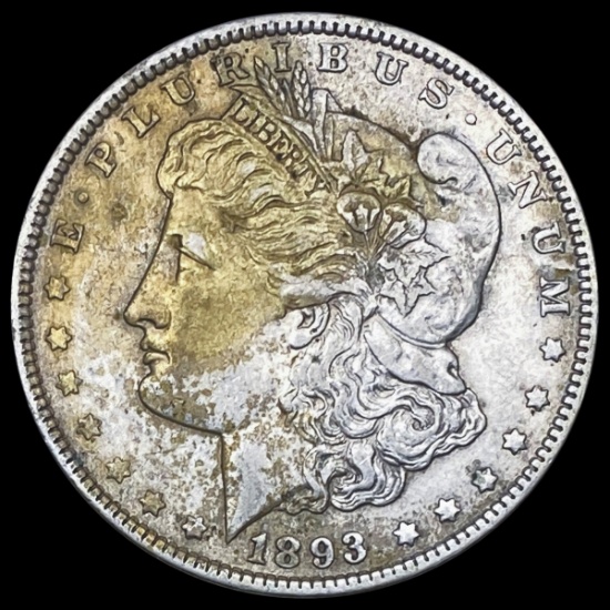 1893 Morgan Silver Dollar CLOSELY UNCIRCULATED