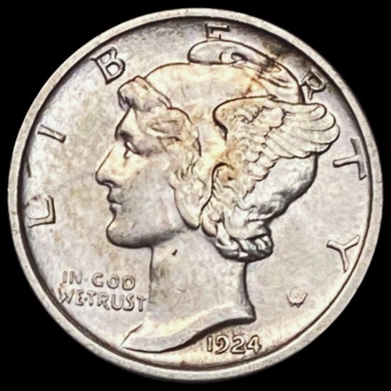 1924-D FSB Mercury Dime UNCIRCULATED