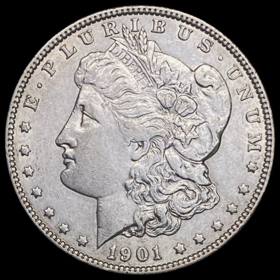 1901 Morgan Silver Dollar CHOICE AU