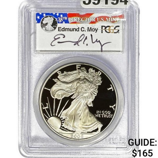 2006 American Silver Eagle PCGS PR69DCAM