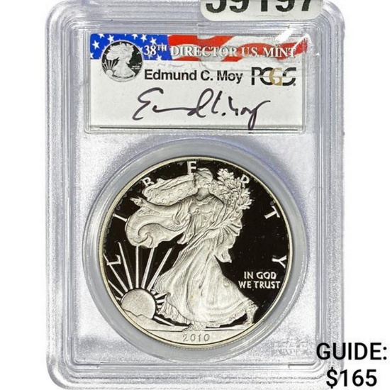 2010-W Silver Eagle PCGS PR69DCAM