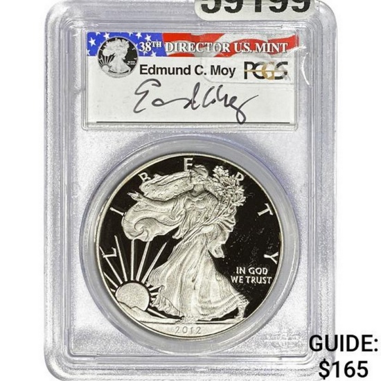 2012-W $1 Silver Eagle PCGS PR69DCAM