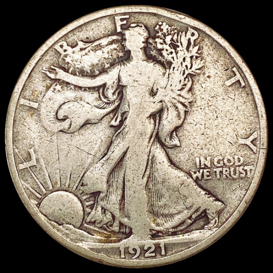 1921 Walking Liberty Half Dollar NICELY CIRCULATED