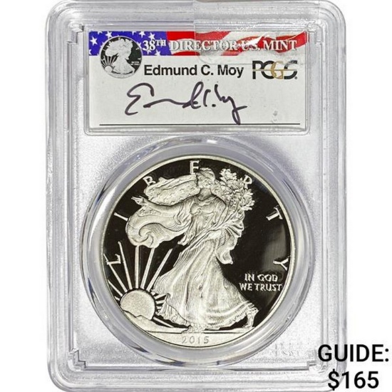 2015-W Silver Eagle PCGS PR69DCAM
