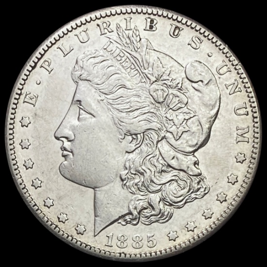 1885-S Morgan Silver Dollar CLOSELY UNCIRCULATED