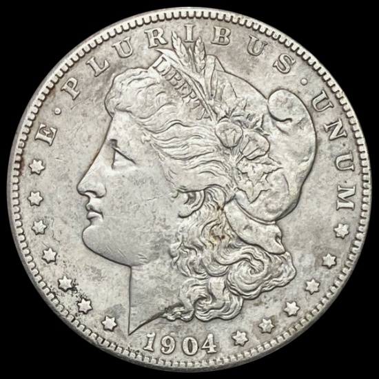 1904-S Morgan Silver Dollar CLOSELY UNCIRCULATED