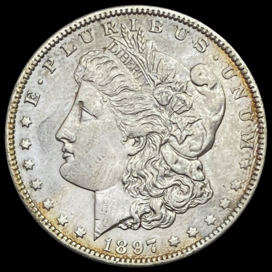 1897-O Morgan Silver Dollar CHOICE AU