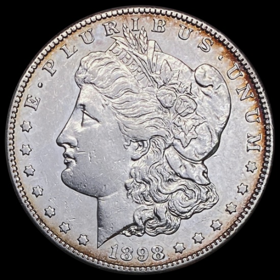 1898-S Morgan Silver Dollar CLOSELY UNCIRCULATED