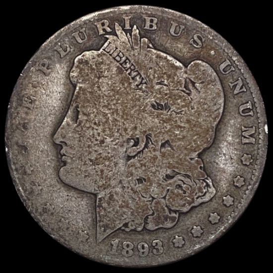 1893 Morgan Silver Dollar NICELY CIRCULATED