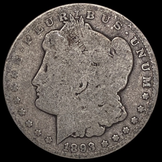 1893-O Morgan Silver Dollar NICELY CIRCULATED