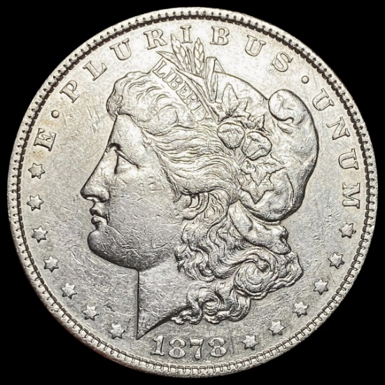1878 Morgan Silver Dollar CLOSELY UNCIRCULATED