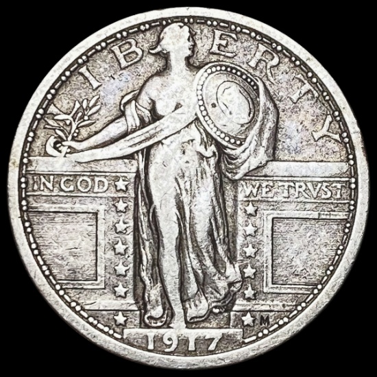 1917 Standing Liberty Quarter LIGHTLY CIRCULATED