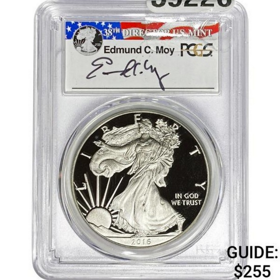 2016-W Silver Eagle PCGS PR70DCAM