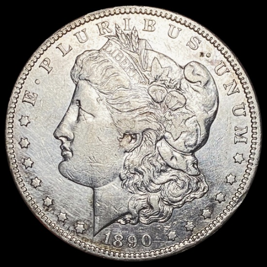 1890-CC Morgan Silver Dollar CHOICE AU